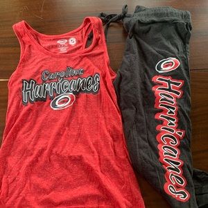 Carolina Hurricanes New Women’s Sleep Set (Sz MD)